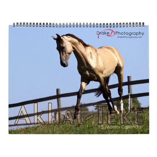 2011 Akhal-Teke Paarden Kalender (Hoes)