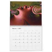 2011 Anjo Lafin fractals Kalender (Feb 2027)