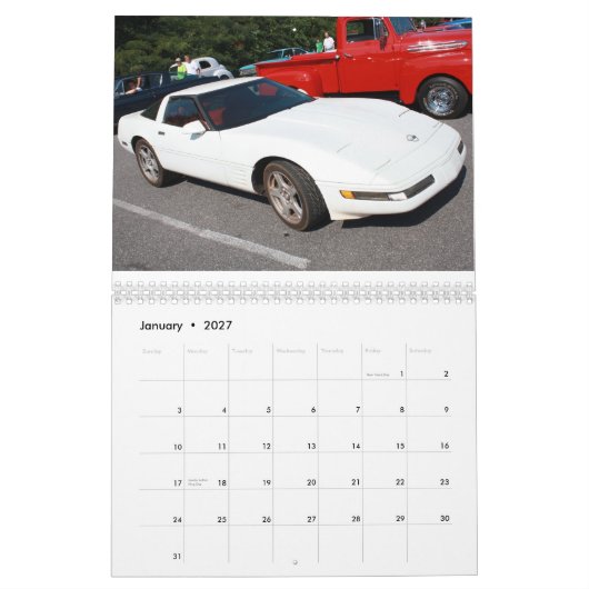 2011 calendrier Corvette superbes (Jan 2027)