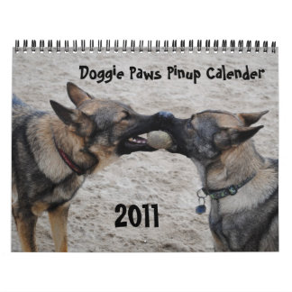 2011 - Calendrier de pin-up de pattes de
