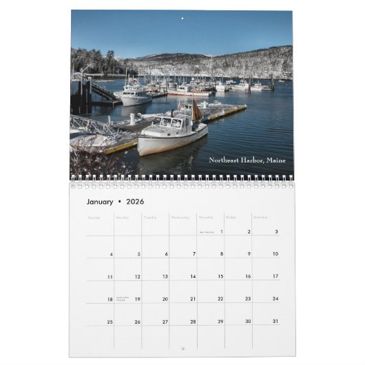 2011 calendrier d'images de Downeast - 1 (Jan 2026)