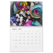 2011 calendrier - fleurs (Feb 2027)