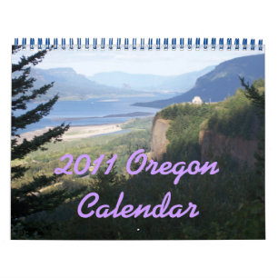 2011 de Kalender van Oregon