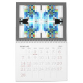 2011 Fractal Art Design Agenda Kalender (Feb 2027)