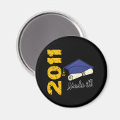2011 Graduation Cap Magneet (Voorkant / Achterkant)