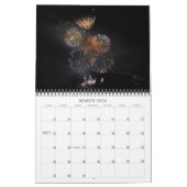 2011 Het luchtruim oplichten Kalender (Mar 2026)