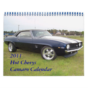 2011 Hot Chevys Camaro Calendar Kalender