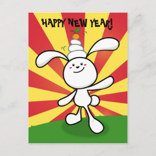 2011: Jaar van het Konijn: Mochi Balance! Feestdagenkaart