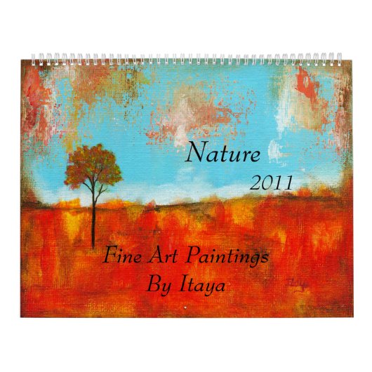2011 - Kalender Natuur - Kunstschilderijen (Hoes)