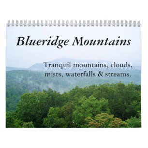 2011 Kalender: Rustig Blue Ridge Mountains Kalender