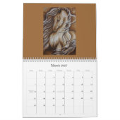 2011 Leni Tarleton Horse Art Calendar Kalender (Mar 2027)