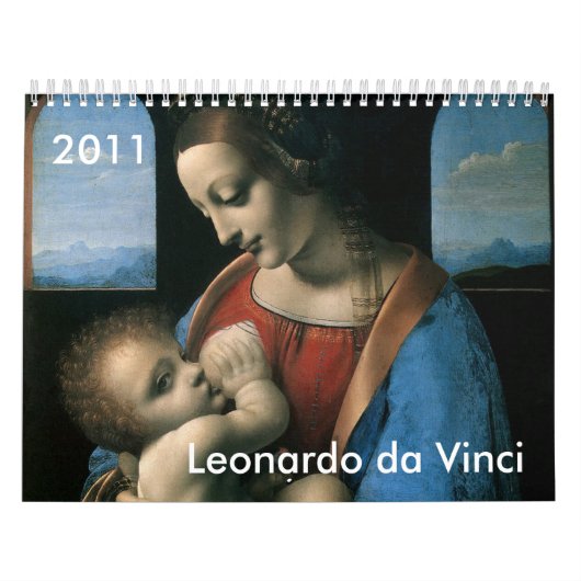 2011, Leonardo da Vinci Kalender (Hoes)
