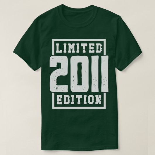 2011 Limited Edition T-shirt (Design voorkant)