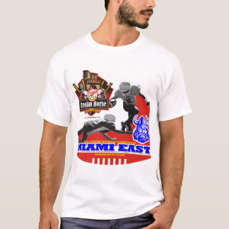 2011 - Miami East Vikings Trojan Horse Design T-shirt
