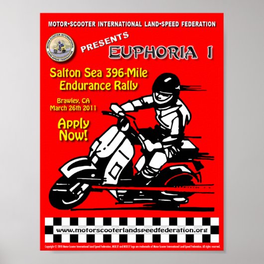 2011 Salton Zee Event Poster (Voorkant)