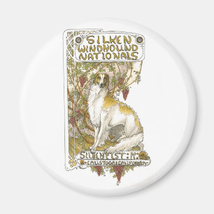 2011 Silkenfest logo magneet