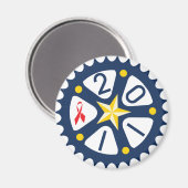 2011 Spoke Magnet Magneet (Voorkant / Achterkant)