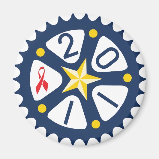 2011 Spoke Magnet Magneet (Voorkant)