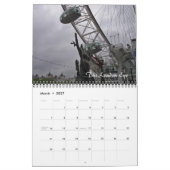 2011 suivez-moi dans le calendrier de Londres (Mar 2027)