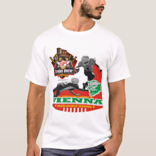 2011 - Wenen - Ontwerp van wilde katten van Trojaa T-shirt