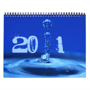 2011 wordt blauw kalender