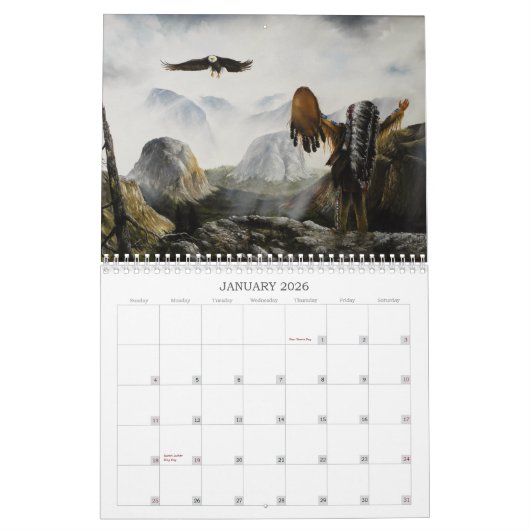 2011 Zuidwest- en Indische Indische Indische Kunst Kalender (Jan 2026)