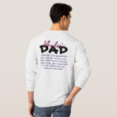 2012-13 Jefferson Academy Personalized Cheer DAD T-shirt (Achterkant volledig)