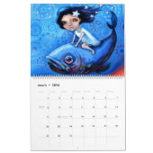2012 Agenda van de kunst van Ale Diaz Studios Kalender (Mar 2026)