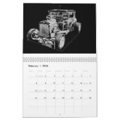 2012 Auto's van gisteren in zwart-wit Kalender (Feb 2026)