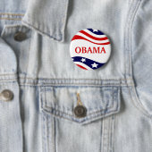 2012 Barack Obama Campagne Button (In situ)