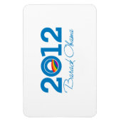 2012 - Barack Obama Pride Magneet (Verticaal)