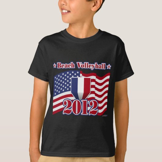 2012 Beachvolleybal T-shirt (Voorkant)