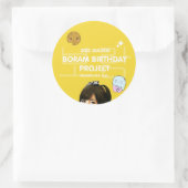2012 Boram Verjaardag Sticker (Tas)