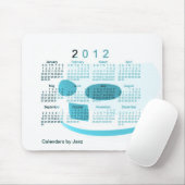 2012-bureaukalender muismat (Met muis)
