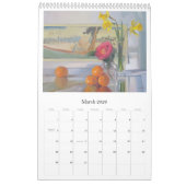 2012: Calendrier des peintures de Sarah Sedwick (Mar 2026)