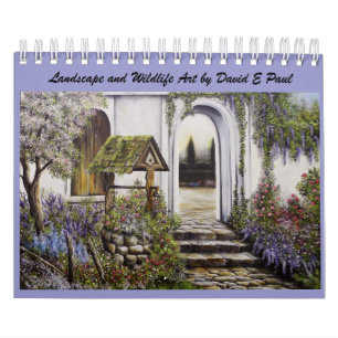 2012 de Kunst van het Landschap en van het Wild Kalender