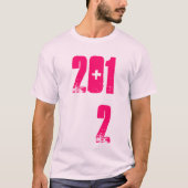 2012 De vierling van het sperma van paarden T-shirt (Voorkant)