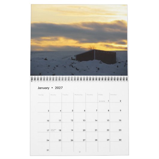 2012: Een jaar in de bergen Kalender (Jan 2027)