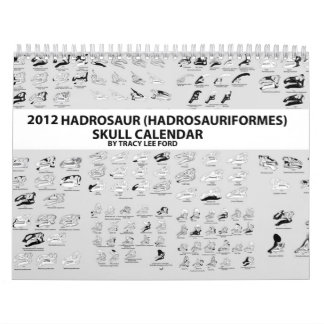 2012 HADROSAUR (HADROSAURIFORMES) KALENDER