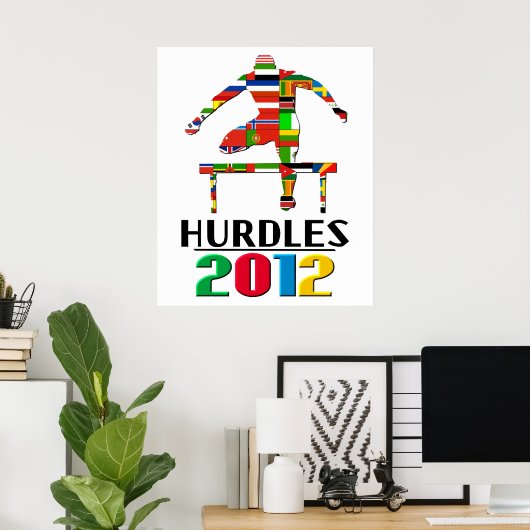 2012: Hurdles Poster (Thuiskantoor)