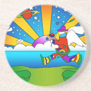 2012 is niet het einde zandsteen onderzetter