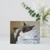 2012 Jaar van het NAP Feestdagenkaart (Staand voorkant)