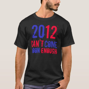 2012 KAN NIET SNEL GENOEG KOMEN T-SHIRT