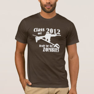 2012 Klaar voor de zombies T-shirt