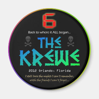 2012 Krewe Magnet Magneet