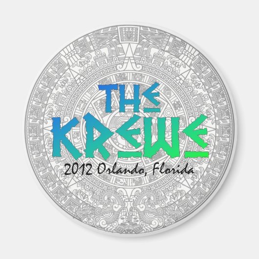 2012 Krewe MAYA Magnet - Speciale editie Magneet (Voorkant)