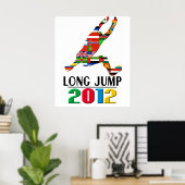 2012: Lange sprong Poster (Thuiskantoor)