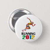 2012: Lopend Ronde Button 5,7 Cm (Voorkant /achterkant)