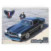 2012 MiFbody.com-vergaderrooster Kalender (Hoes)