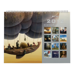2012 Mysterious Stories (1) - Huge Wall Calendar Kalender